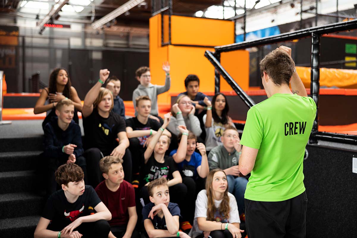 1 of 2 uur Free Jumpin bij Jumpin' Noordwijk