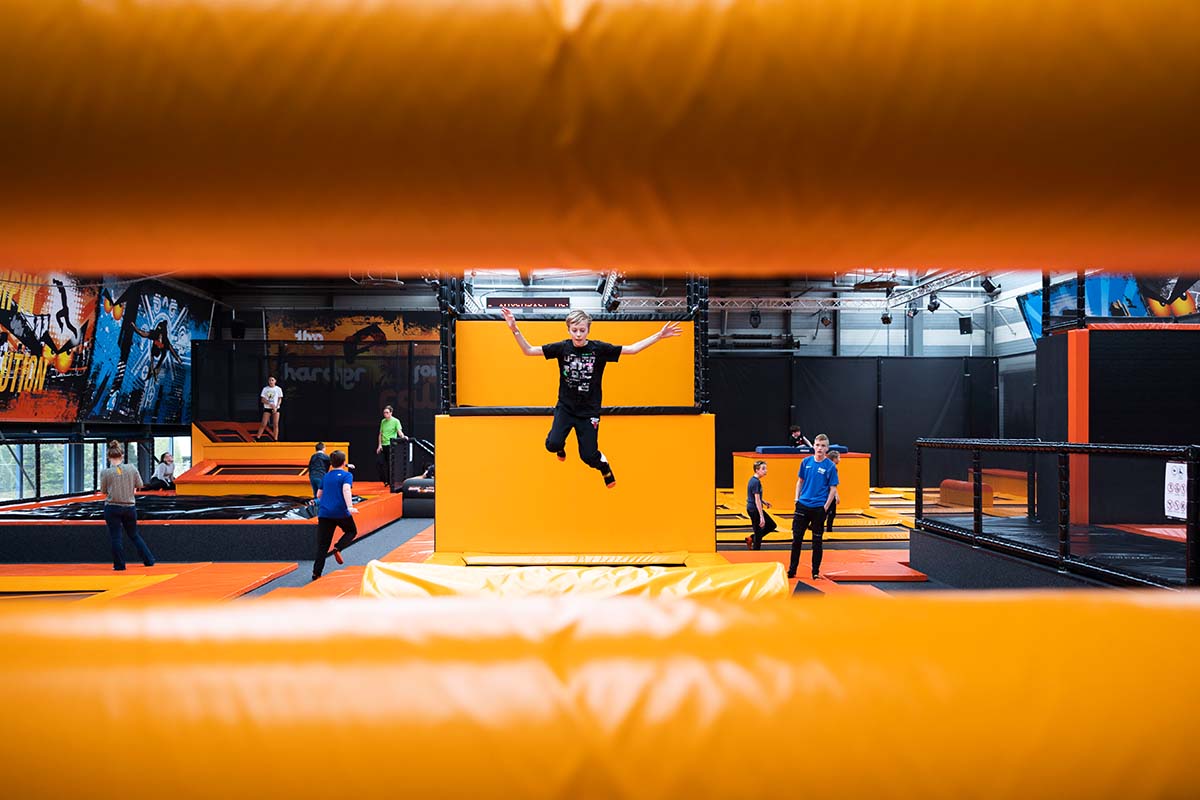 1 of 2 uur Free Jumpin bij Jumpin' Noordwijk