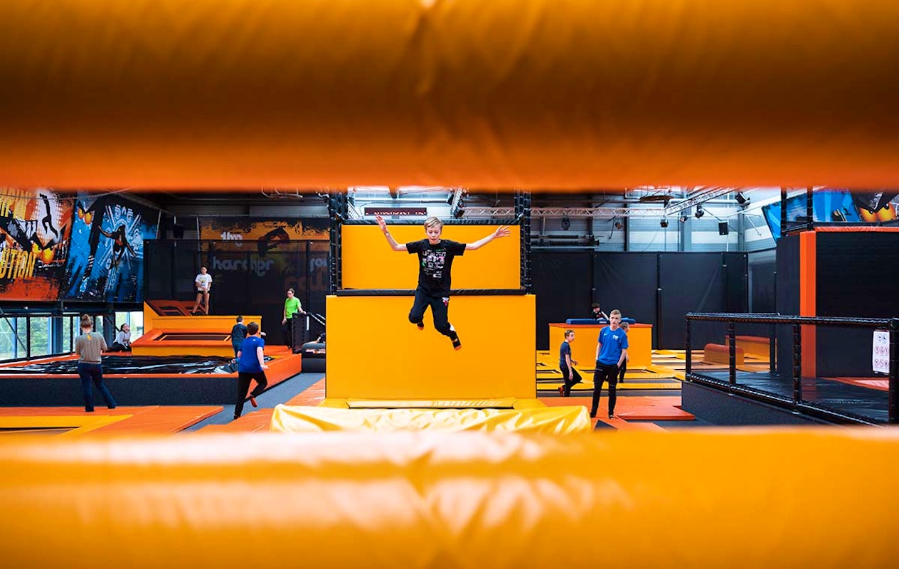 1,5 of 2,5 uur Free Jumpin bij Jumpin' Noordwijk