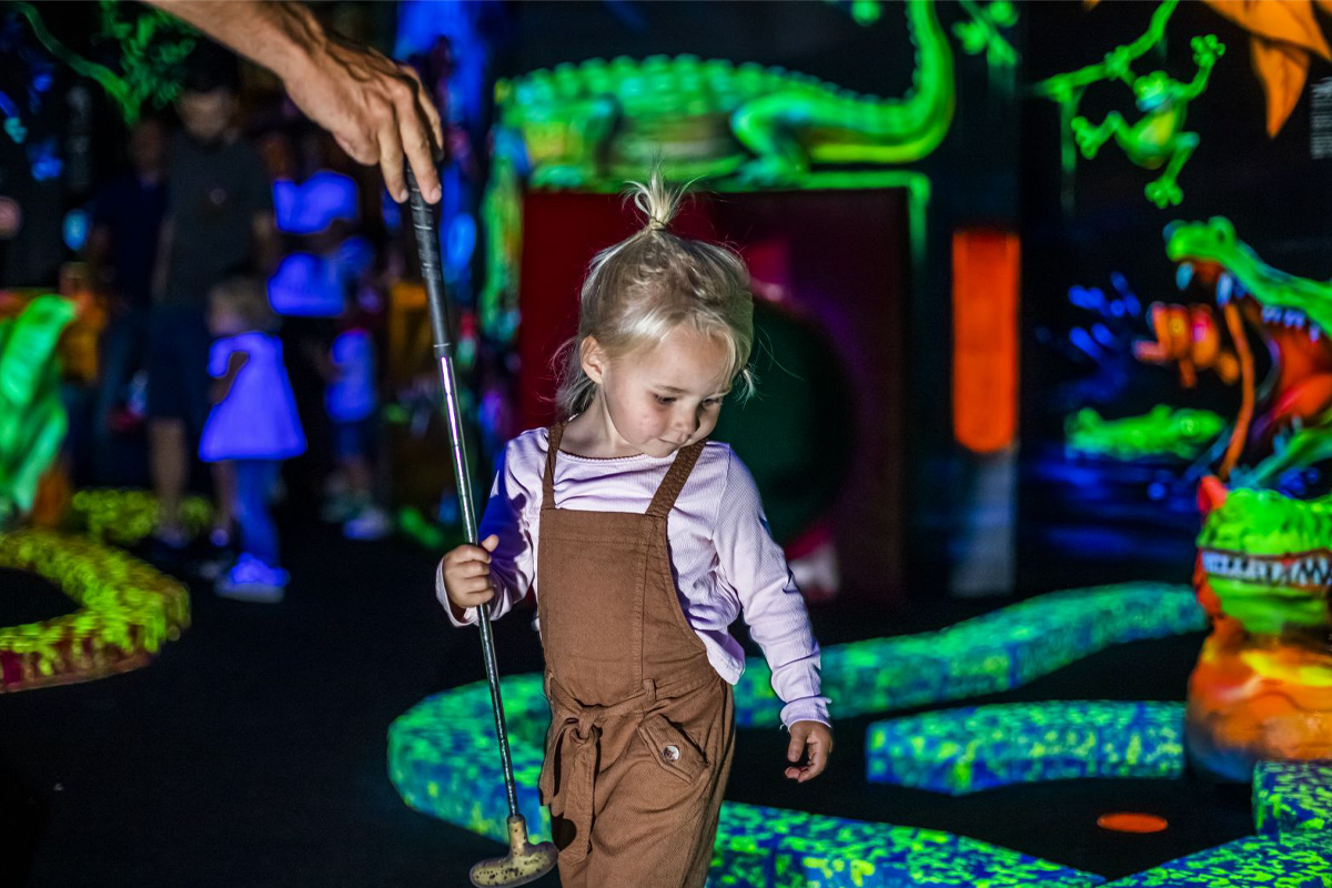 Mini-golf au Jungle Goolfy