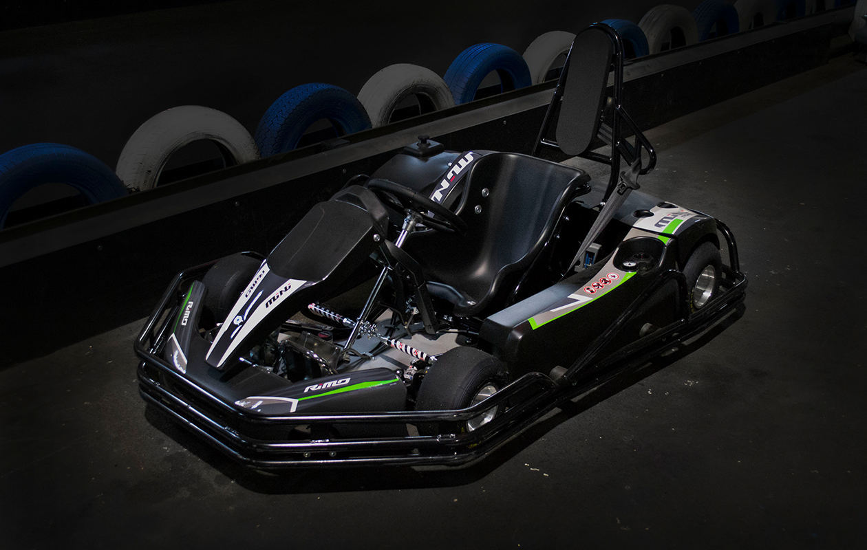 1 of 2 heats karten bij Kartbaan Leeuwarden