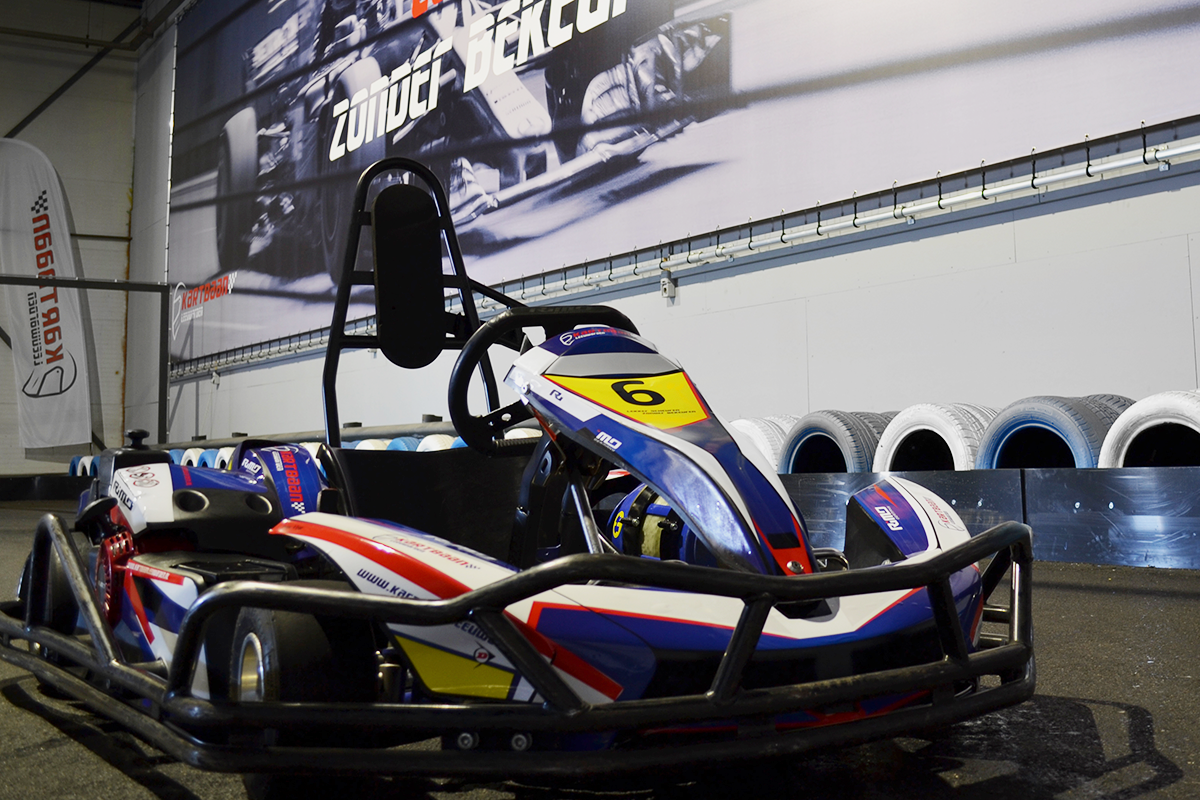 1 of 2 heats karten bij Kartbaan Leeuwarden