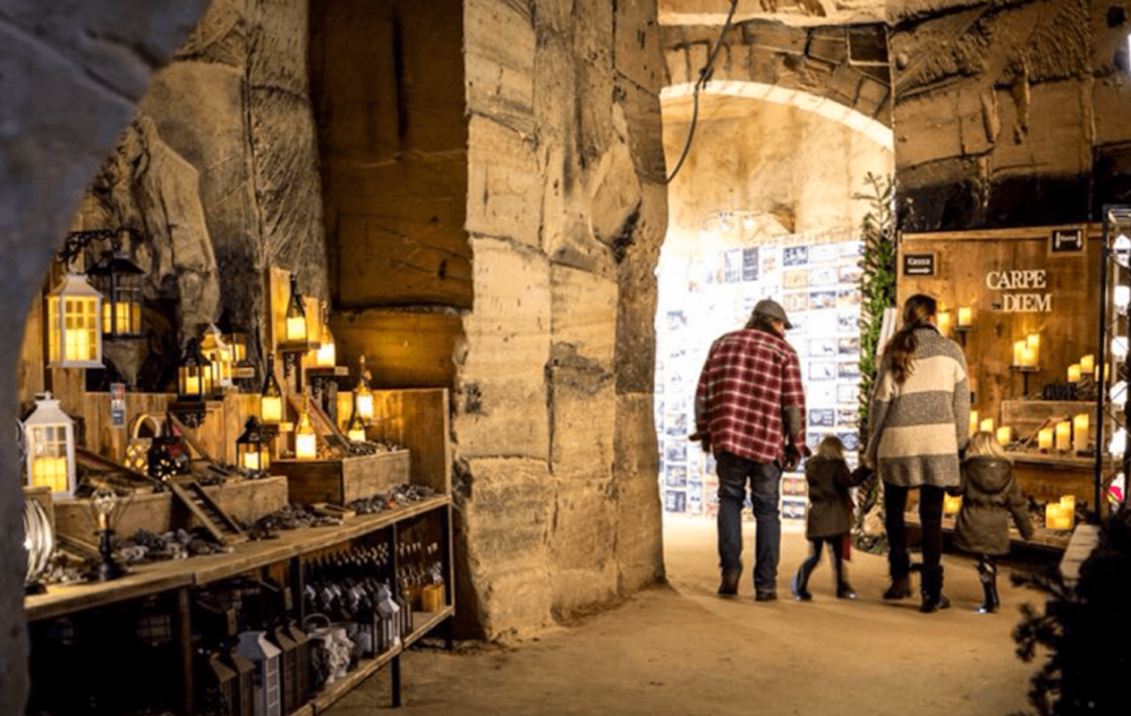 Entreeticket Kerstmarkt Fluweelengrot in Valkenburg