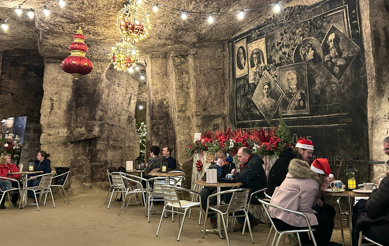 Entreeticket Kerstmarkt Fluweelengrot in Valkenburg