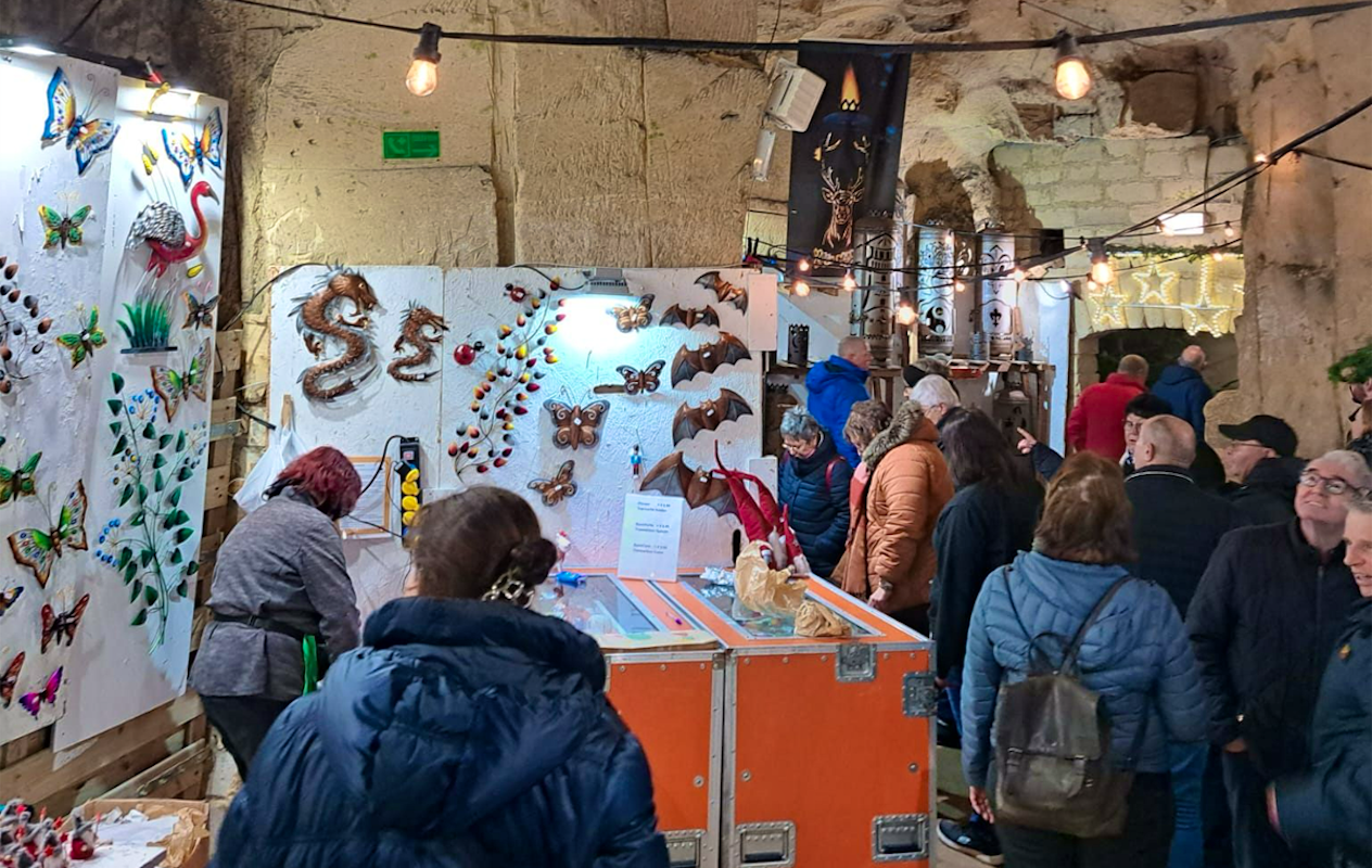 Entreeticket Kerstmarkt Fluweelengrot in Valkenburg