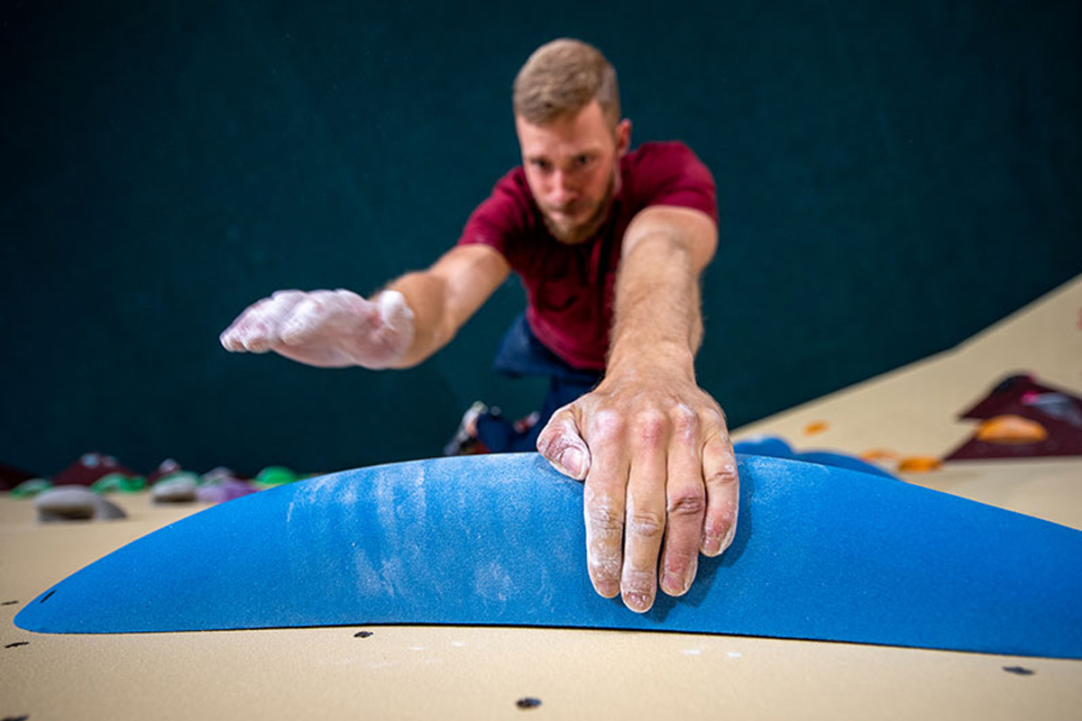 Klimmen + klimschoenen bij Apex Boulders
