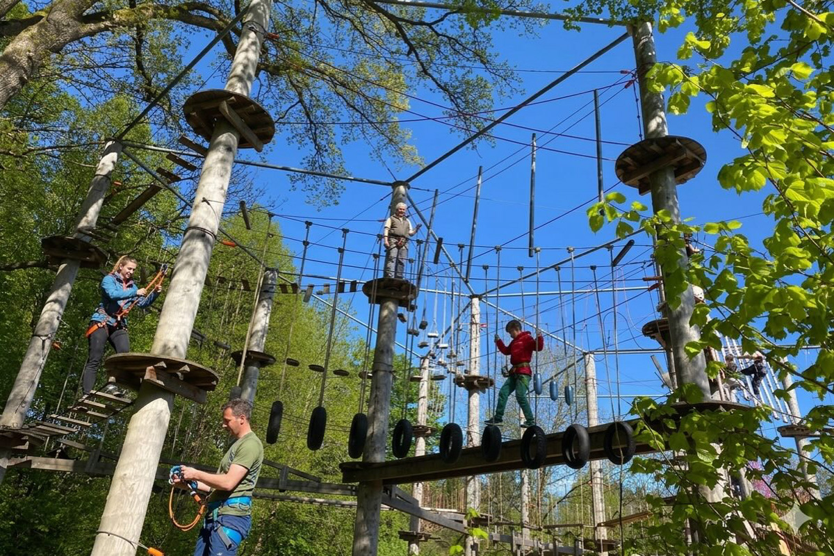 Entreeticket klimpark Kletterpark Biggesee
