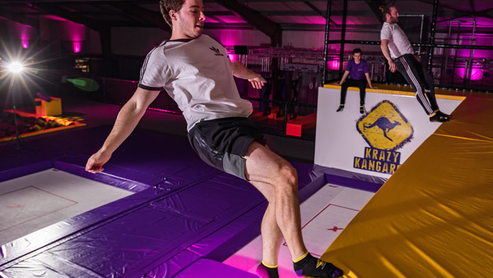 Volop springplezier bij trampolinepark Krazy Kangaroo in Apeldoorn