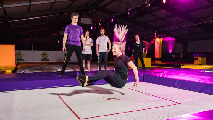 Volop springplezier bij trampolinepark Krazy Kangaroo in Apeldoorn