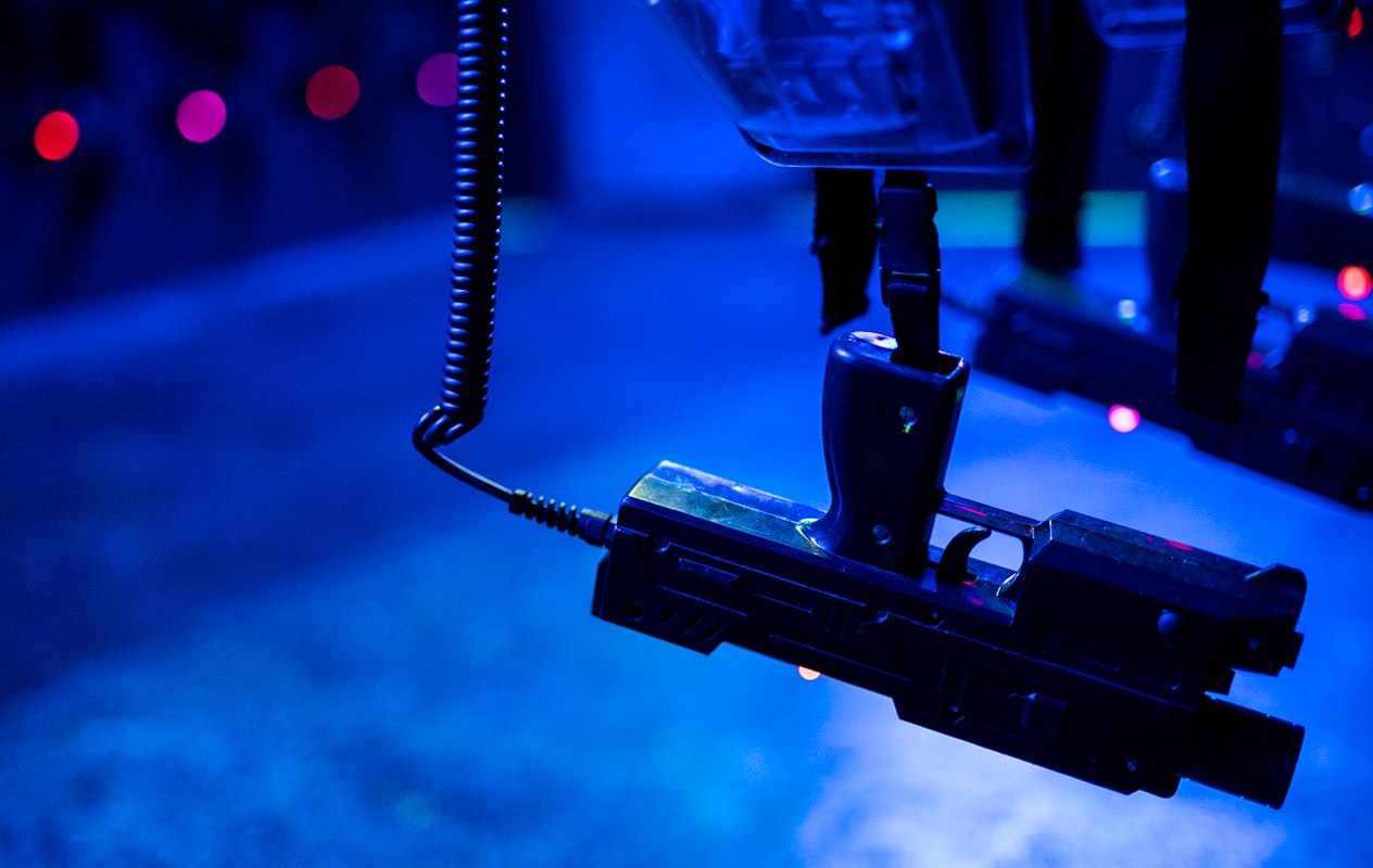Lasergamen bij Coronel