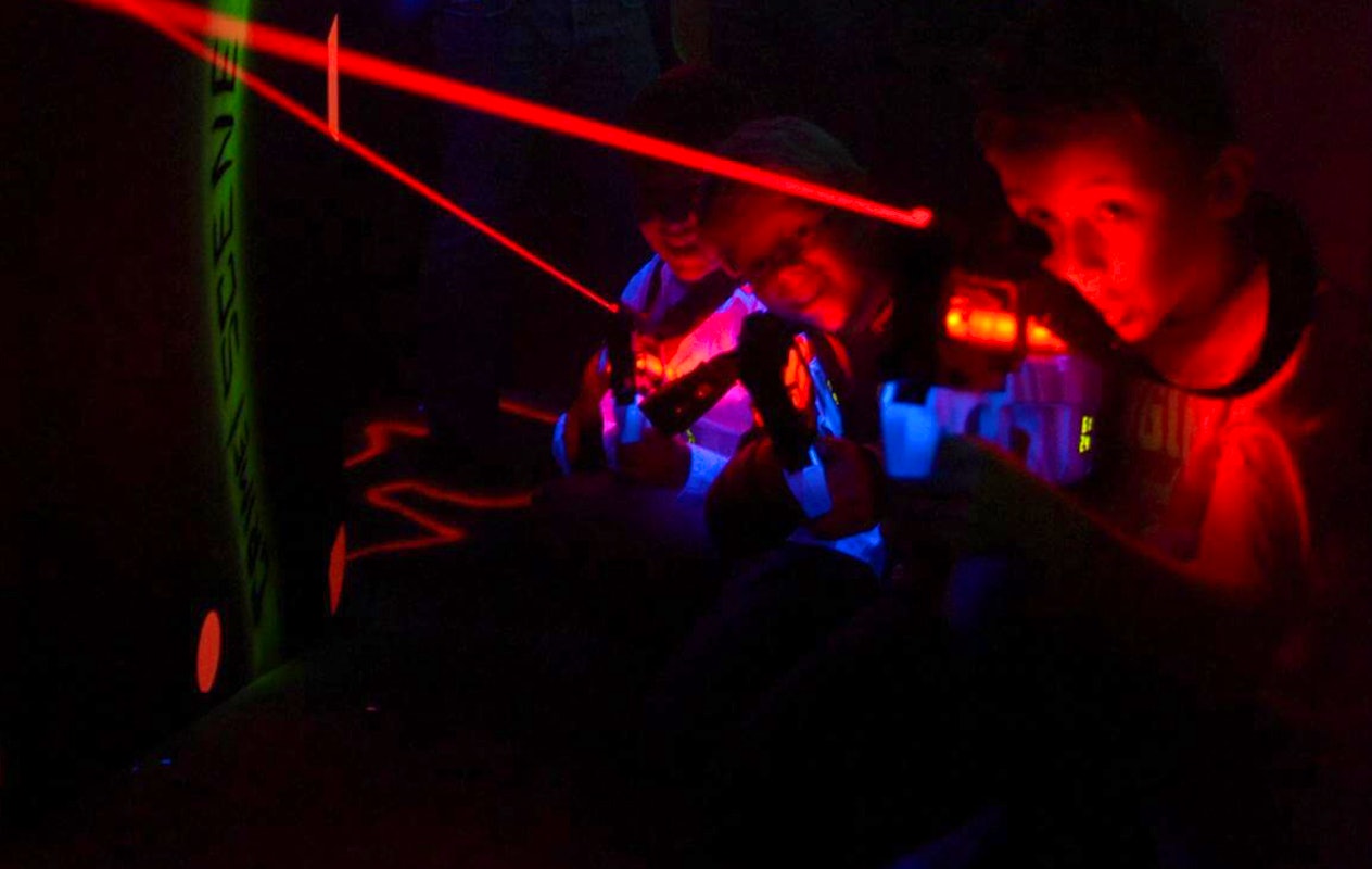 Lasergamen bij Coronel