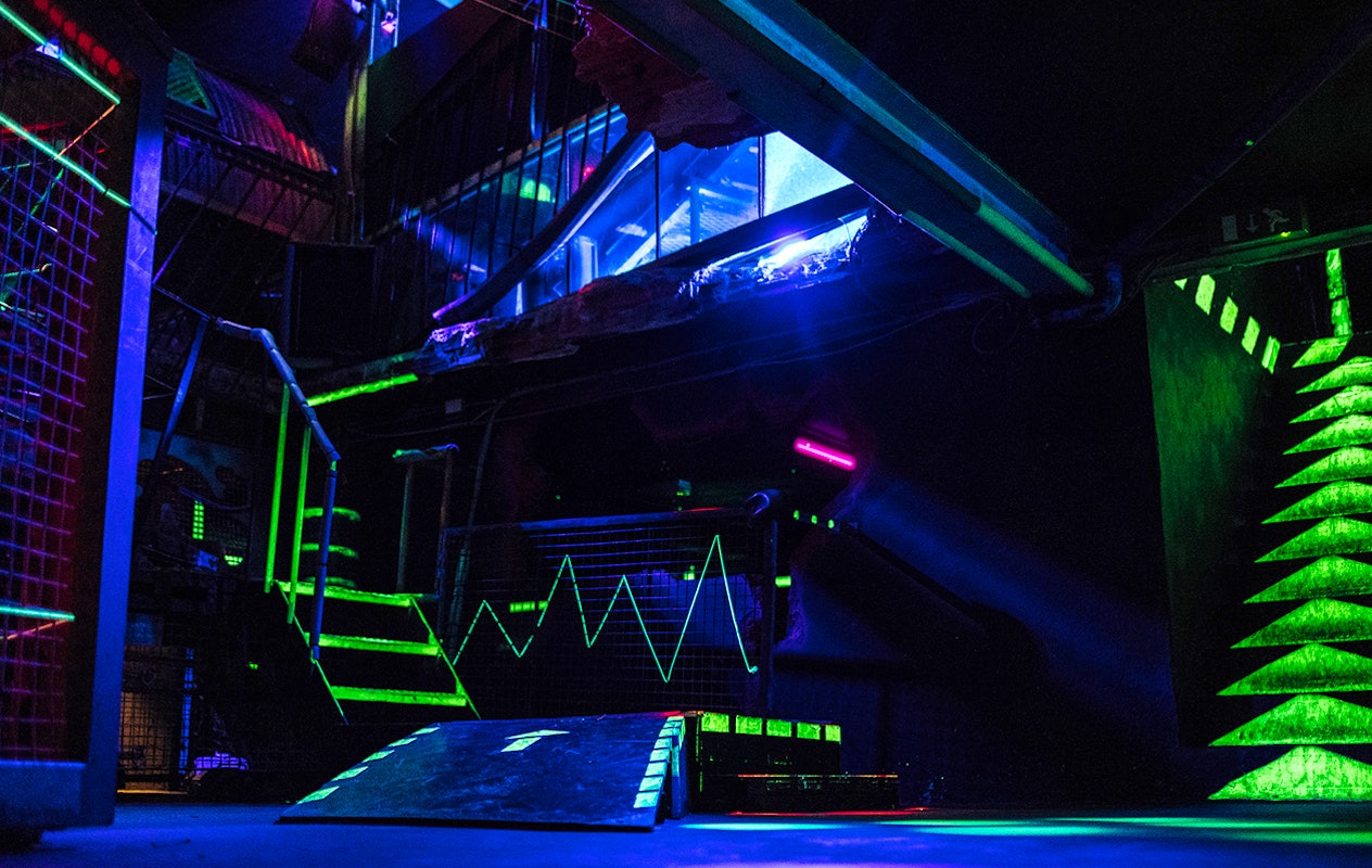Lasergamen bij Coronel
