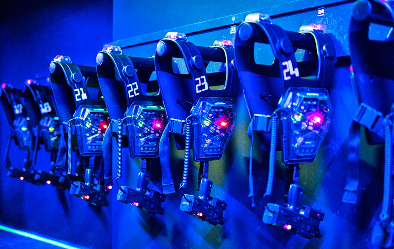Lasergamen bij Coronel