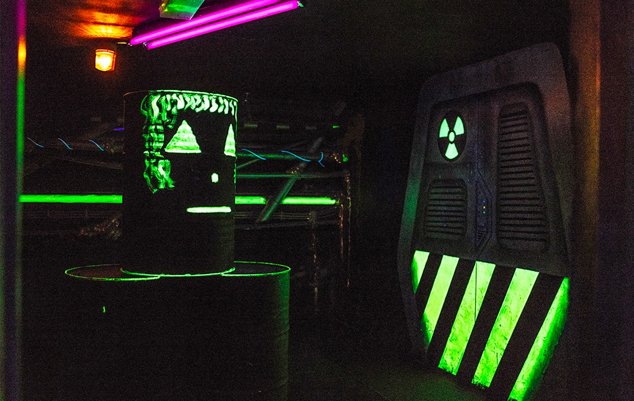 Lasergamen bij Coronel