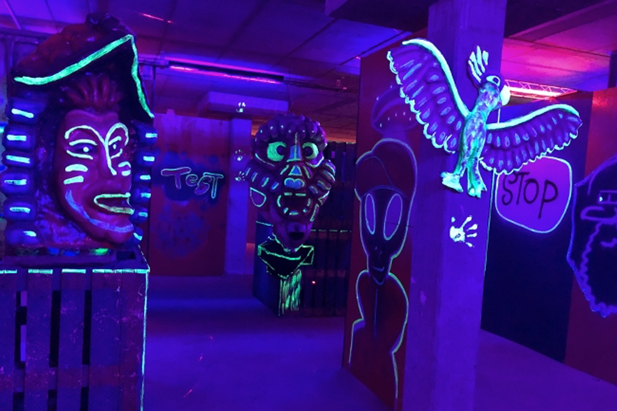 Lasergamen bij Powerarea in Vaals