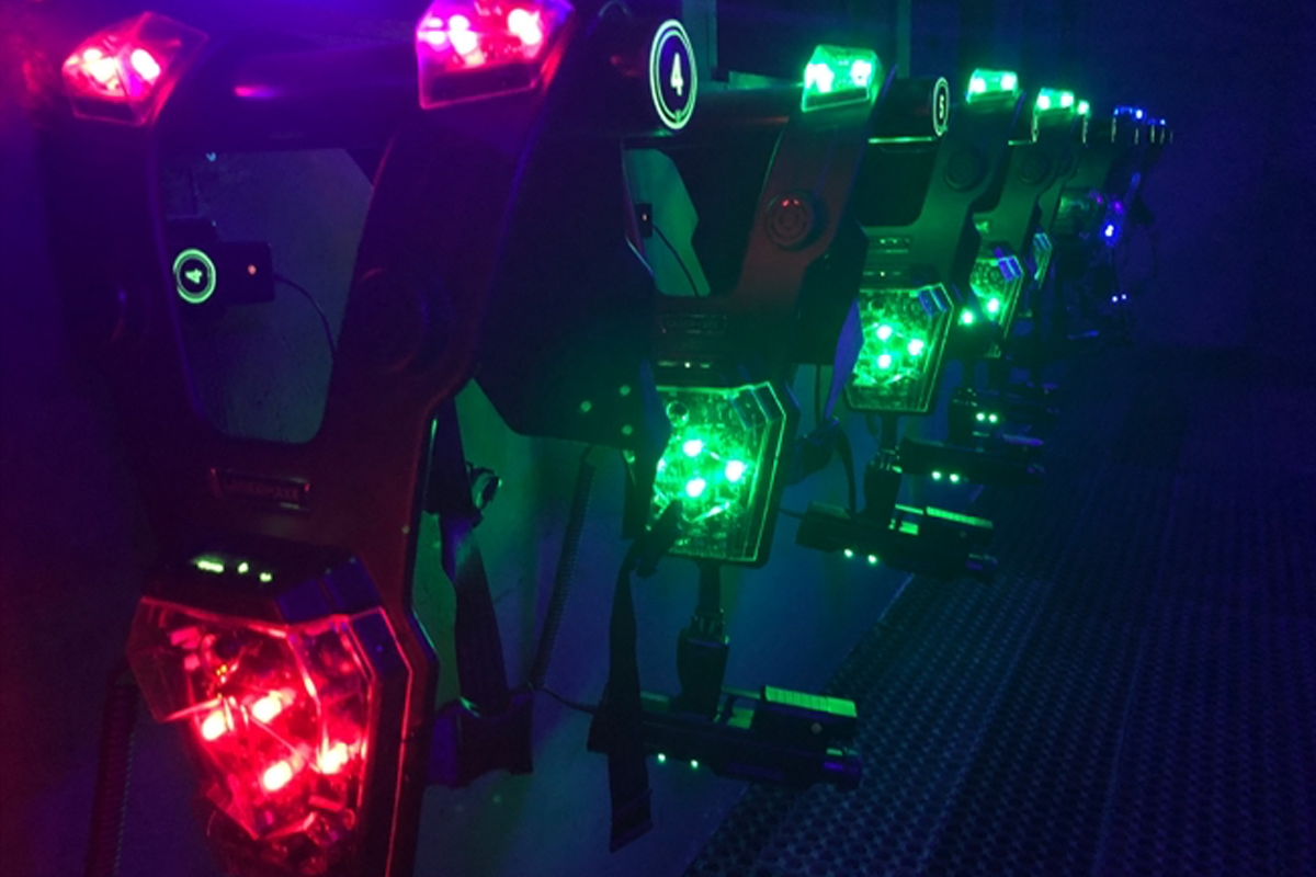 Lasergamen bij Powerarea in Vaals