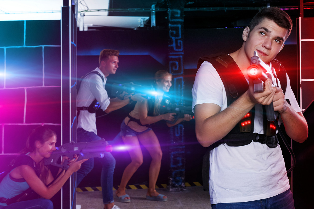 Lasergamen bij Powerarea in Vaals