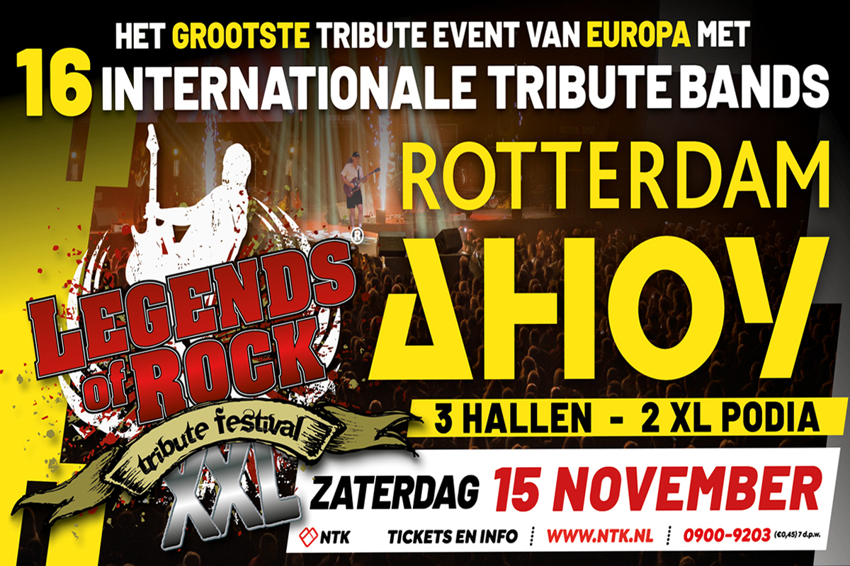 Ticket LEGENDS of ROCK Tribute Festival XXL in Ahoy 
