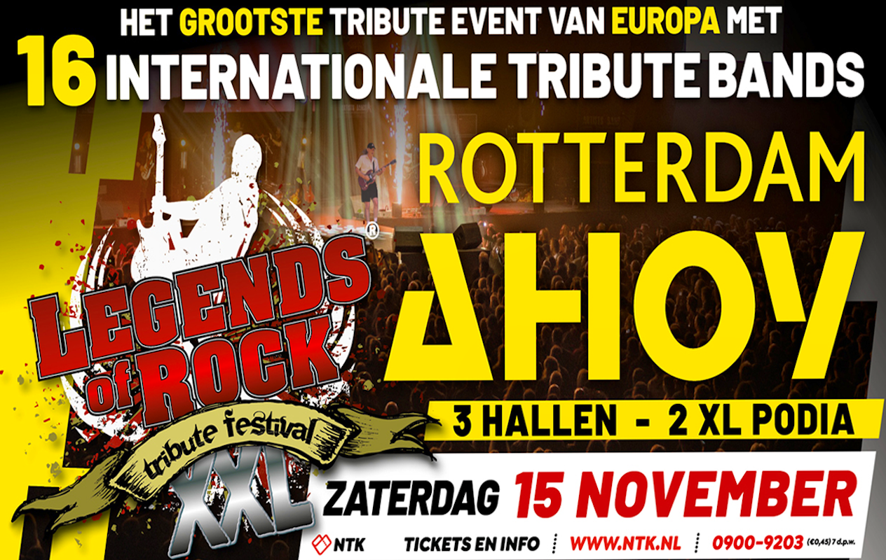 Ticket LEGENDS of ROCK Tribute Festival XXL in Ahoy