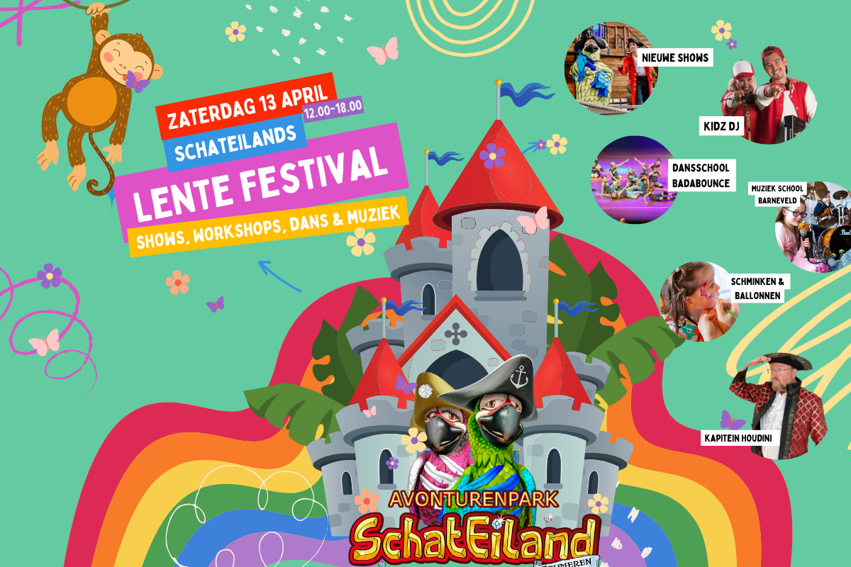 Entreeticket Lente Festival bij Schateiland Zeumeren 