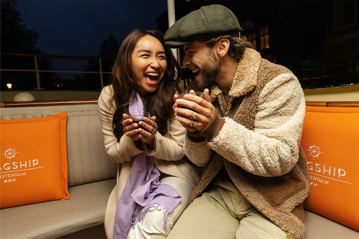 Luxe rondvaart (60 minuten) door Amsterdam