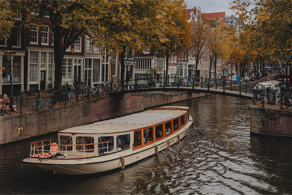 Luxe rondvaart (60 minuten) door Amsterdam