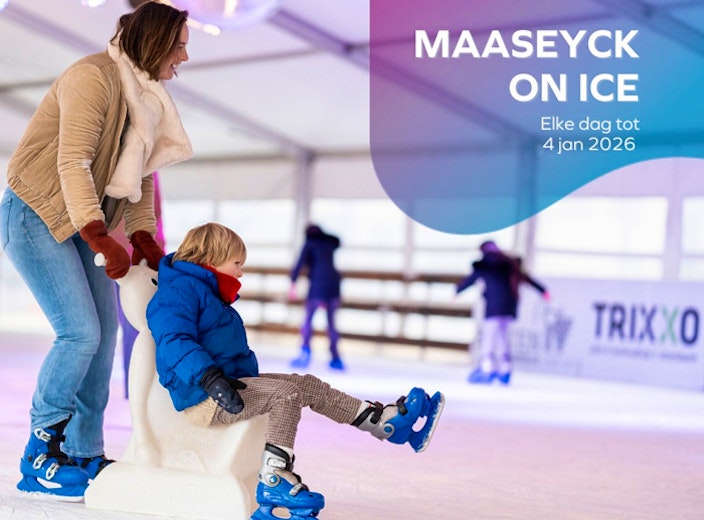 Entreeticket Maaseyck on Ice, inclusief schaatsverhuur