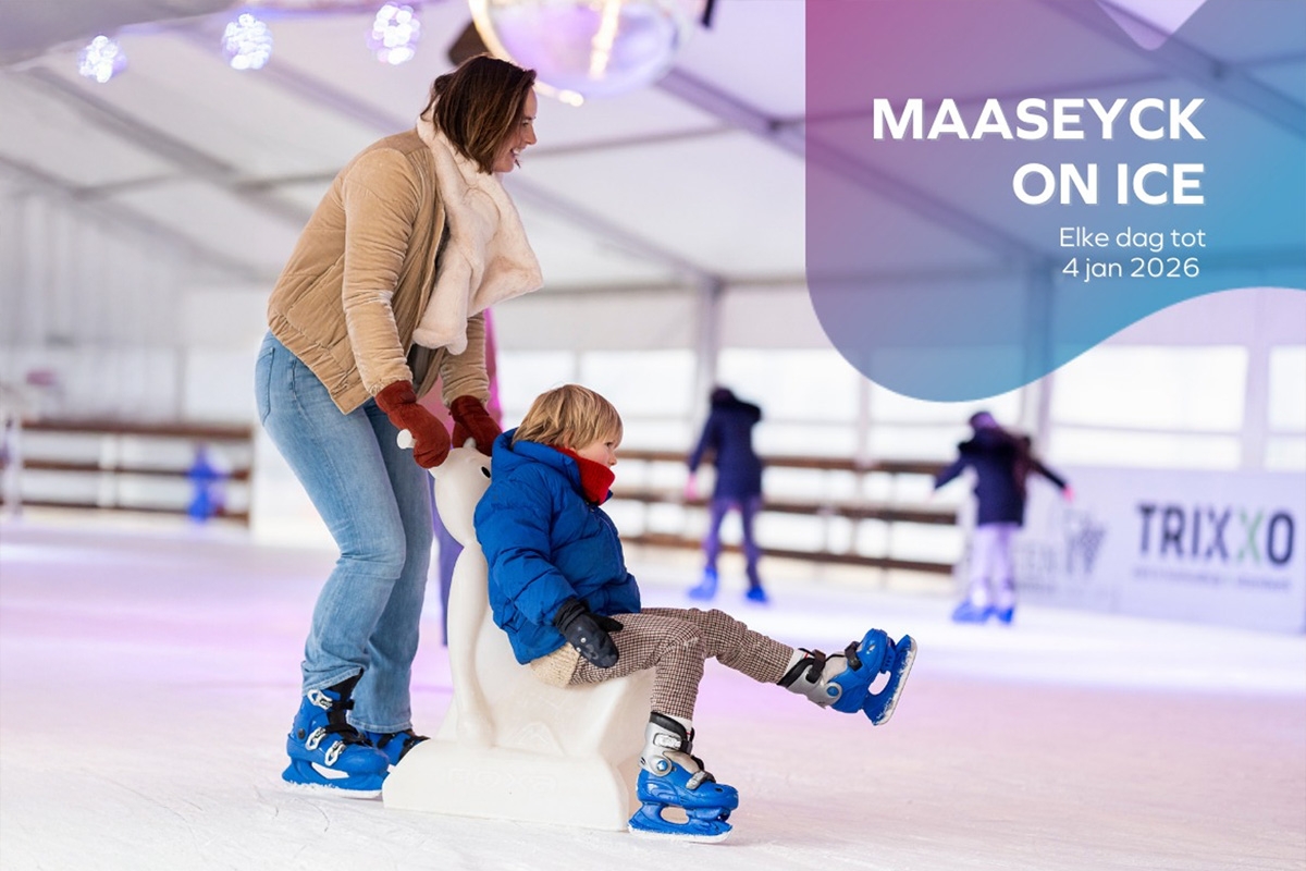 Entreeticket Maaseyck on Ice, inclusief schaatsverhuur