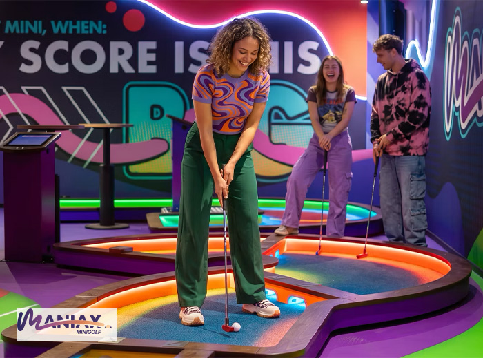 Entreeticket Maniax Minigolf Enschede