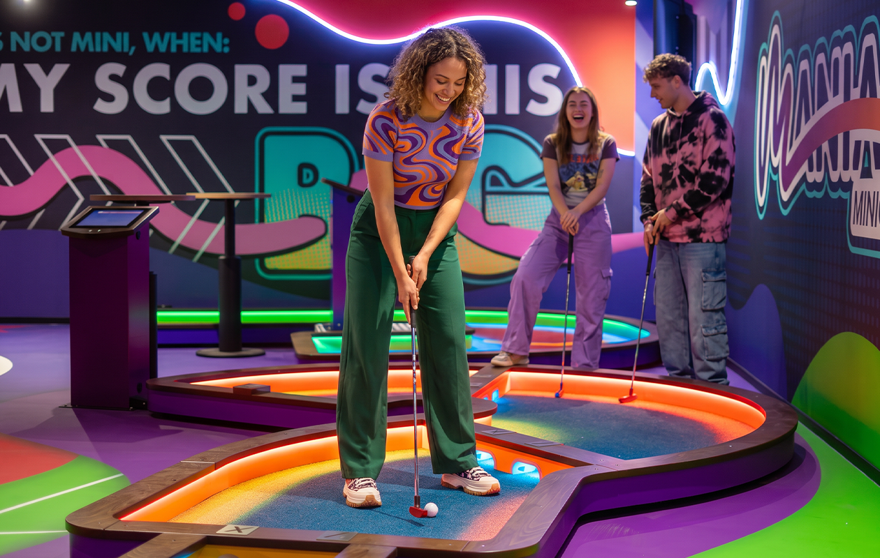 Toegangsticket Maniax Minigolf Enschede