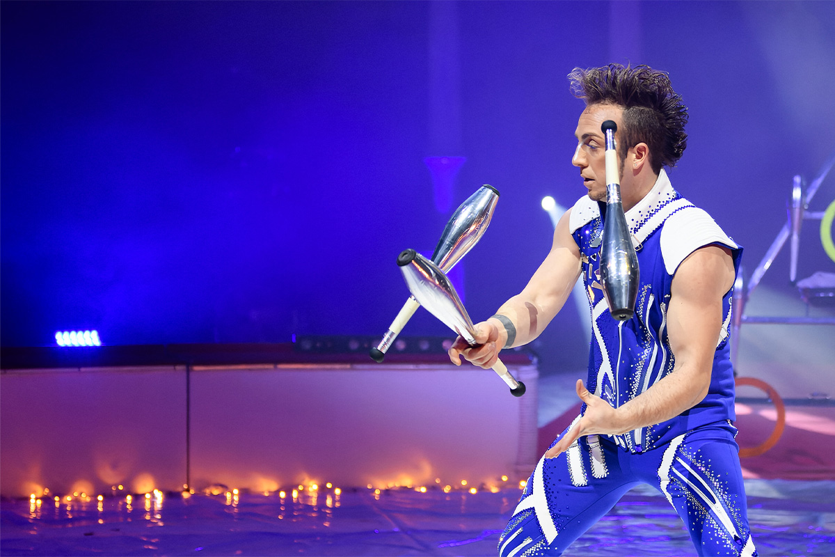Toegangsticket Tribune B Mega Kerstcircus Haarlem
