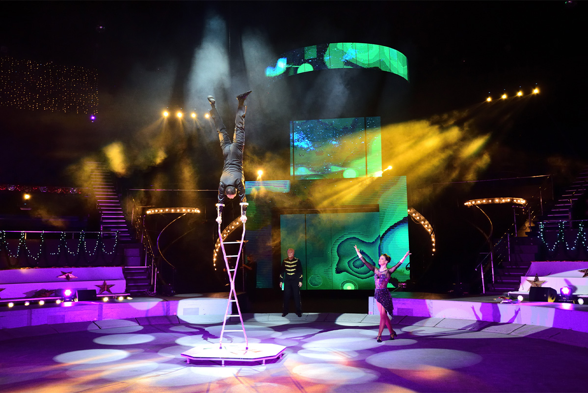 Toegangsticket Tribune B Mega Kerstcircus Haarlem