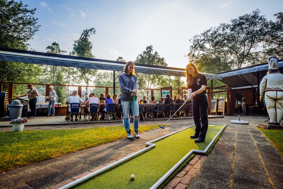 Entreeticket Midget Golfbaan Parkhaven in Rotterdam