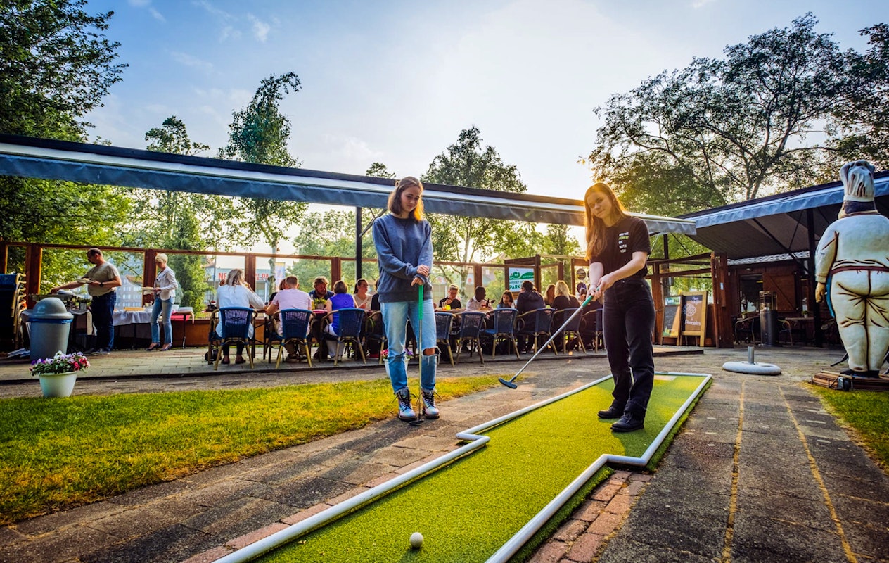 Entreeticket Midget Golfbaan Parkhaven in Rotterdam