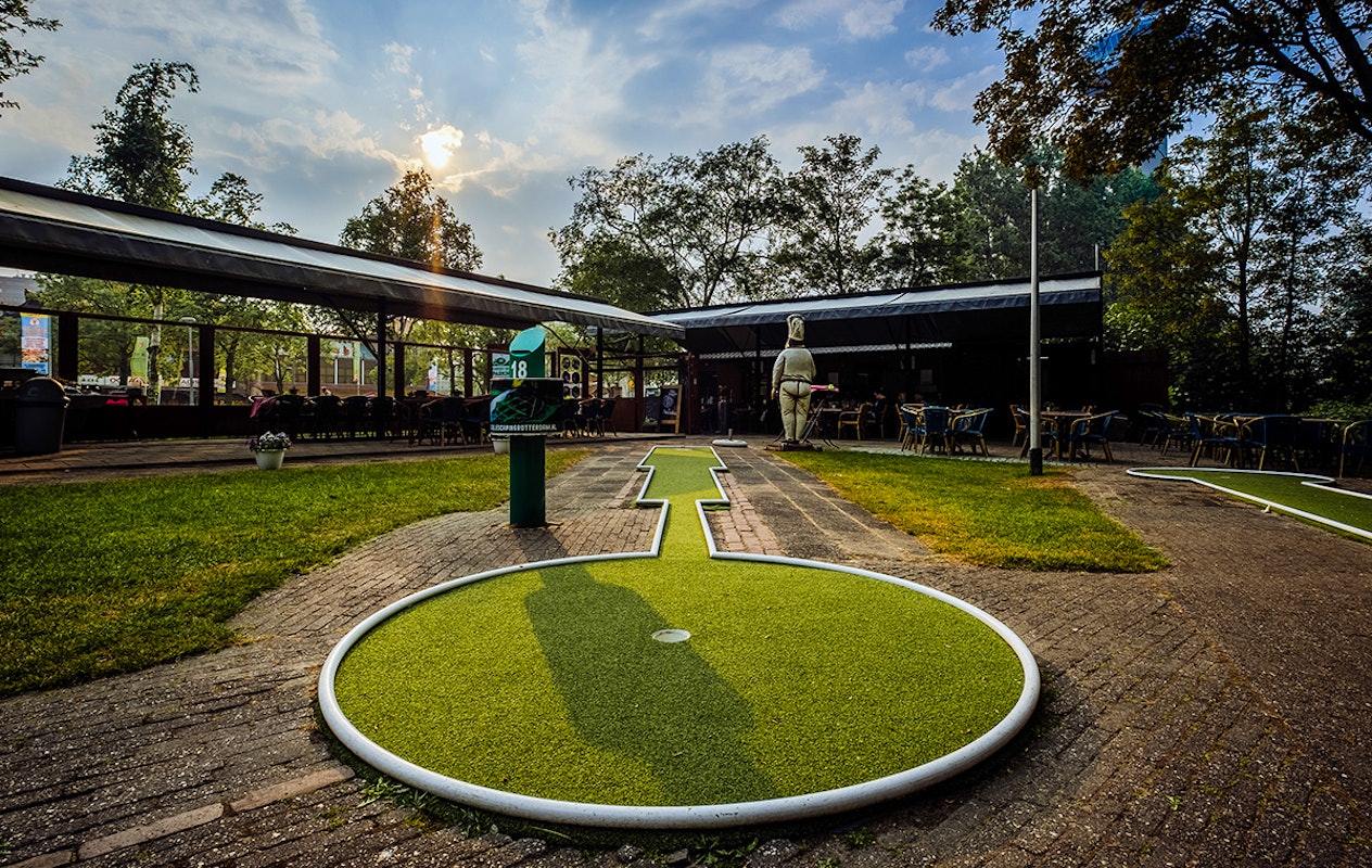 Entreeticket Midget Golfbaan Parkhaven in Rotterdam