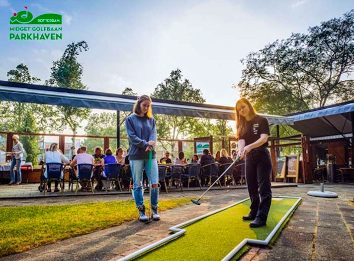 Entreeticket Midgetgolf Parkhaven in Rotterdam