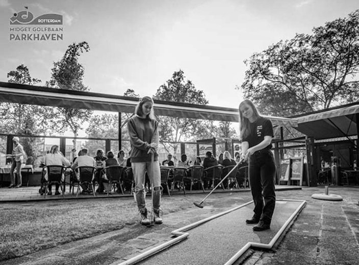 Entreeticket Midgetgolf Parkhaven in Rotterdam