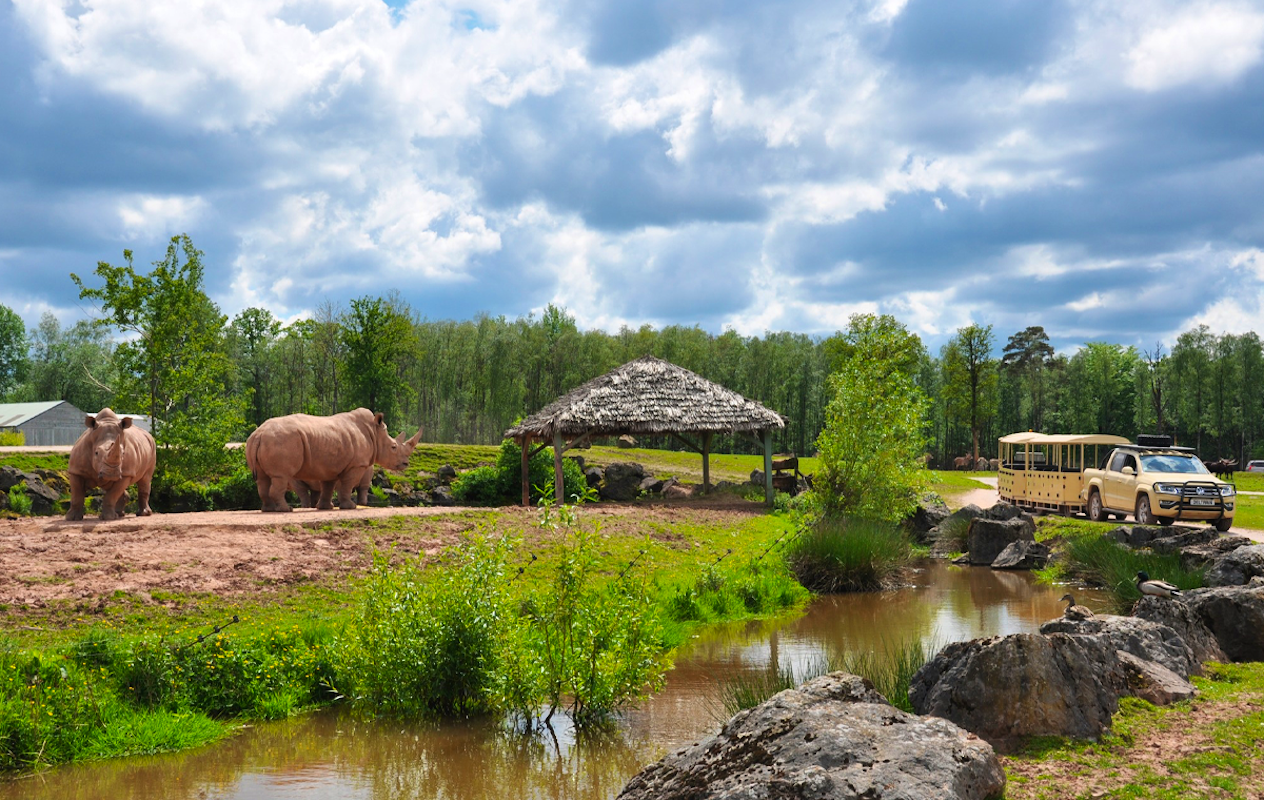 Entreeticket Monde Sauvage Safaripark