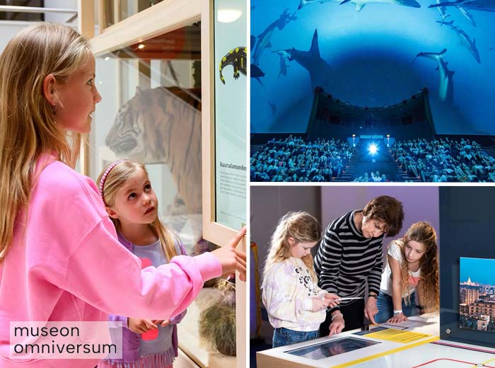 Entreeticket Museon-Omniversum, inclusief 1 grootbeeldfilm
