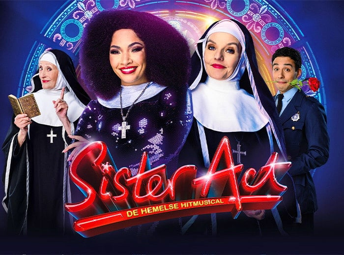 2e rang ticket musical Sister Act in Luxor Theater Rotterdam