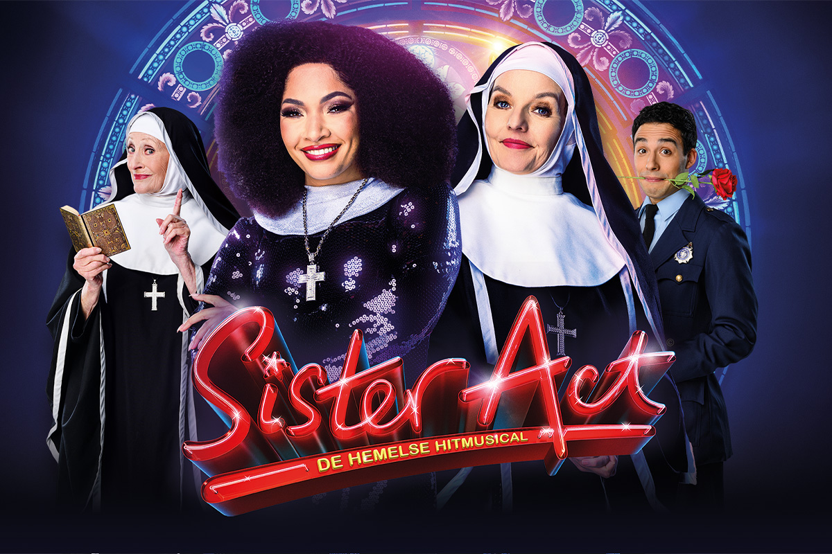 2e rang ticket musical Sister Act in Luxor Theater Rotterdam
