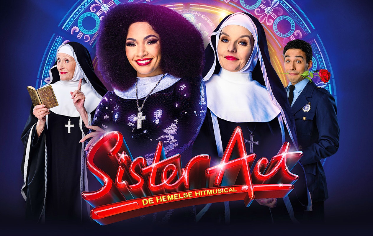 2e rang ticket musical Sister Act in Luxor Theater Rotterdam
