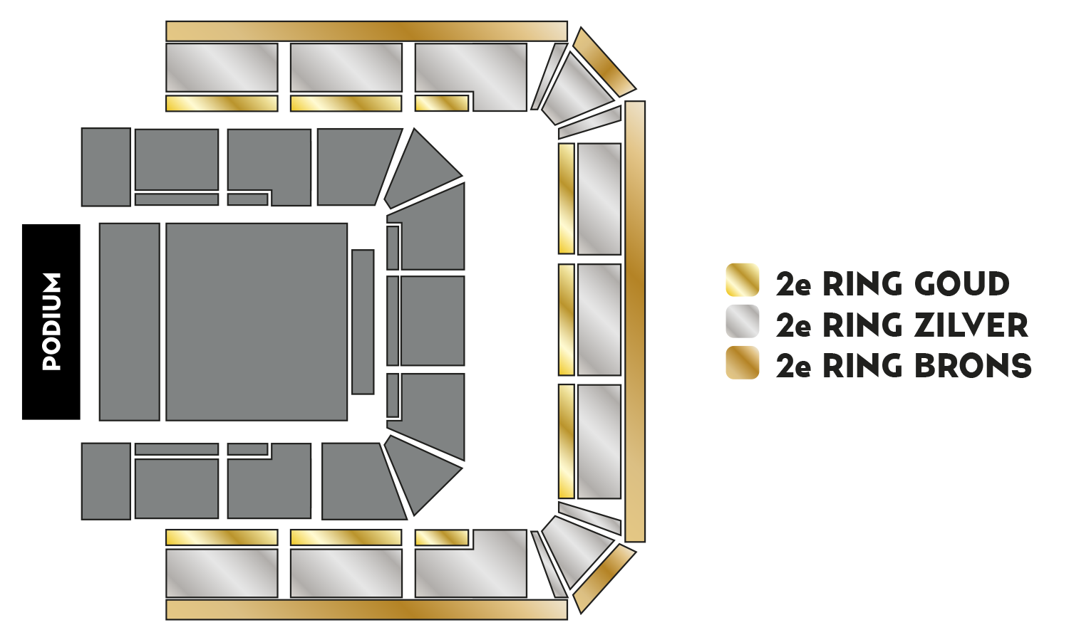 2nd ring ticket for Music Festival of the Year