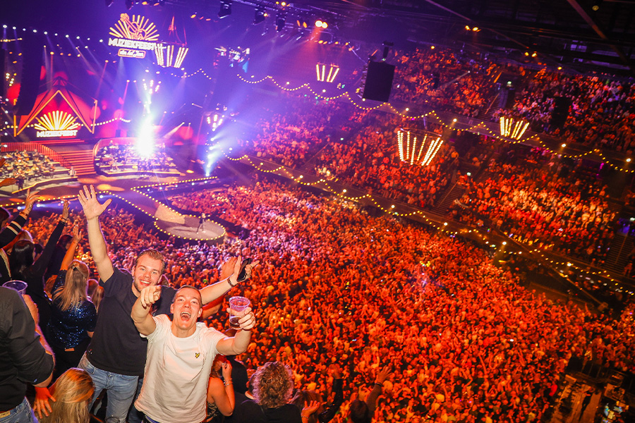 2e ring ticket voor Muziekfeest van het Jaar