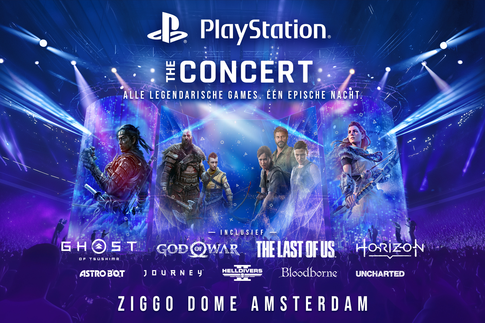 Entreeticket Playstation: The Concert in Ziggo Dome