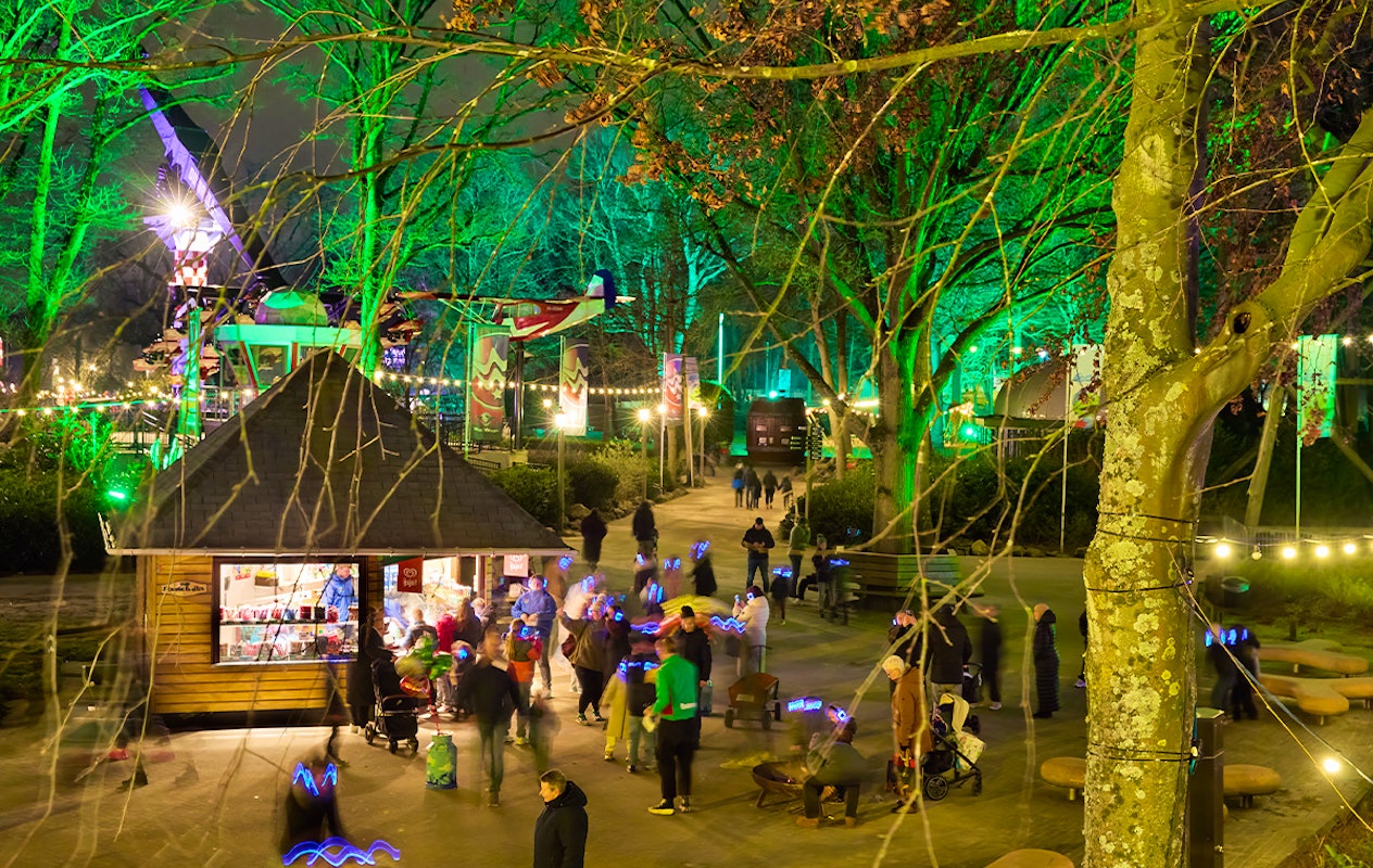 Entreeticket Rides By Lights op Attractiepark Duinrell