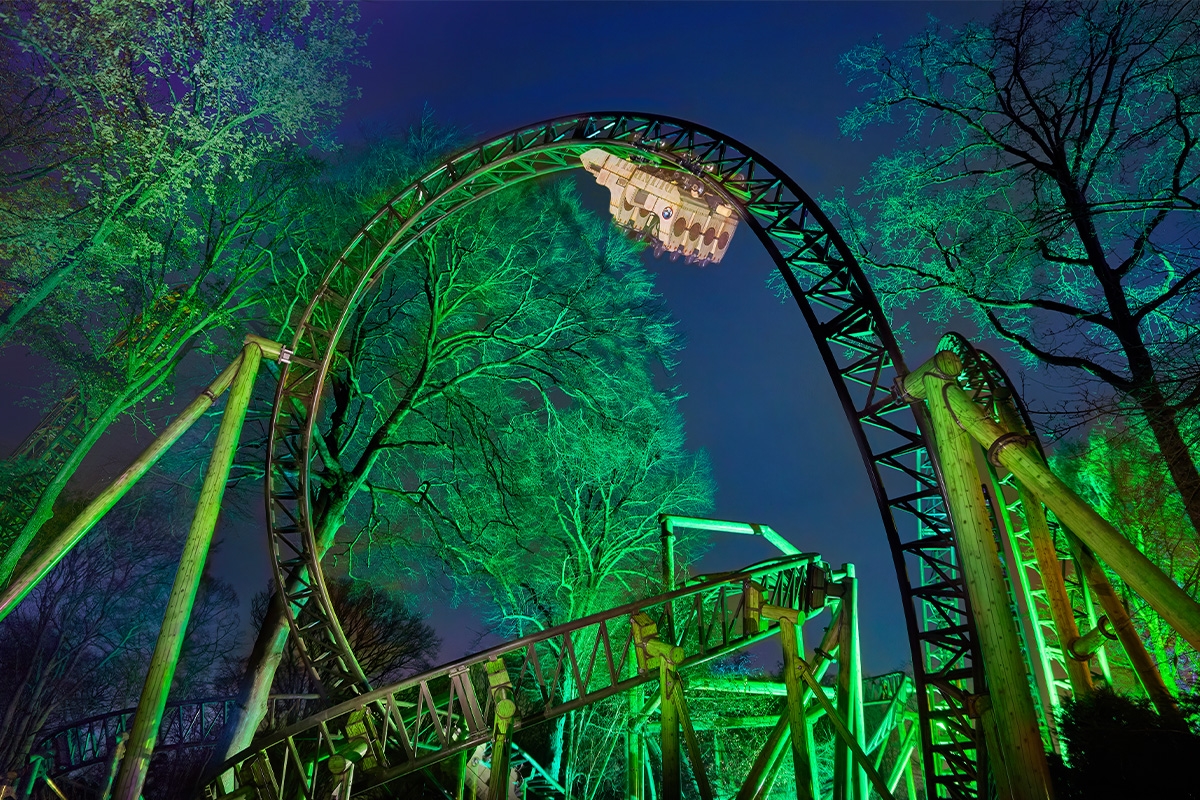 Entreeticket Rides By Lights op Attractiepark Duinrell
