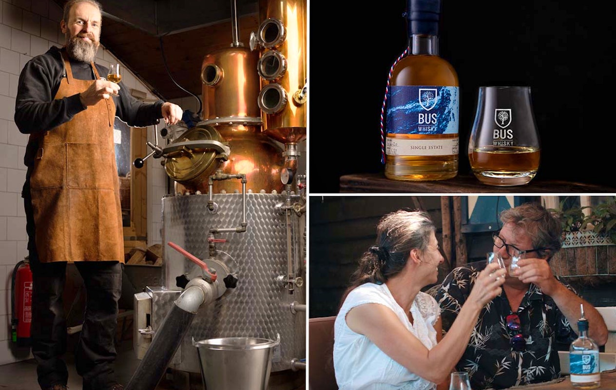 Rondleiding whiskystokerij bij Bus Whisky