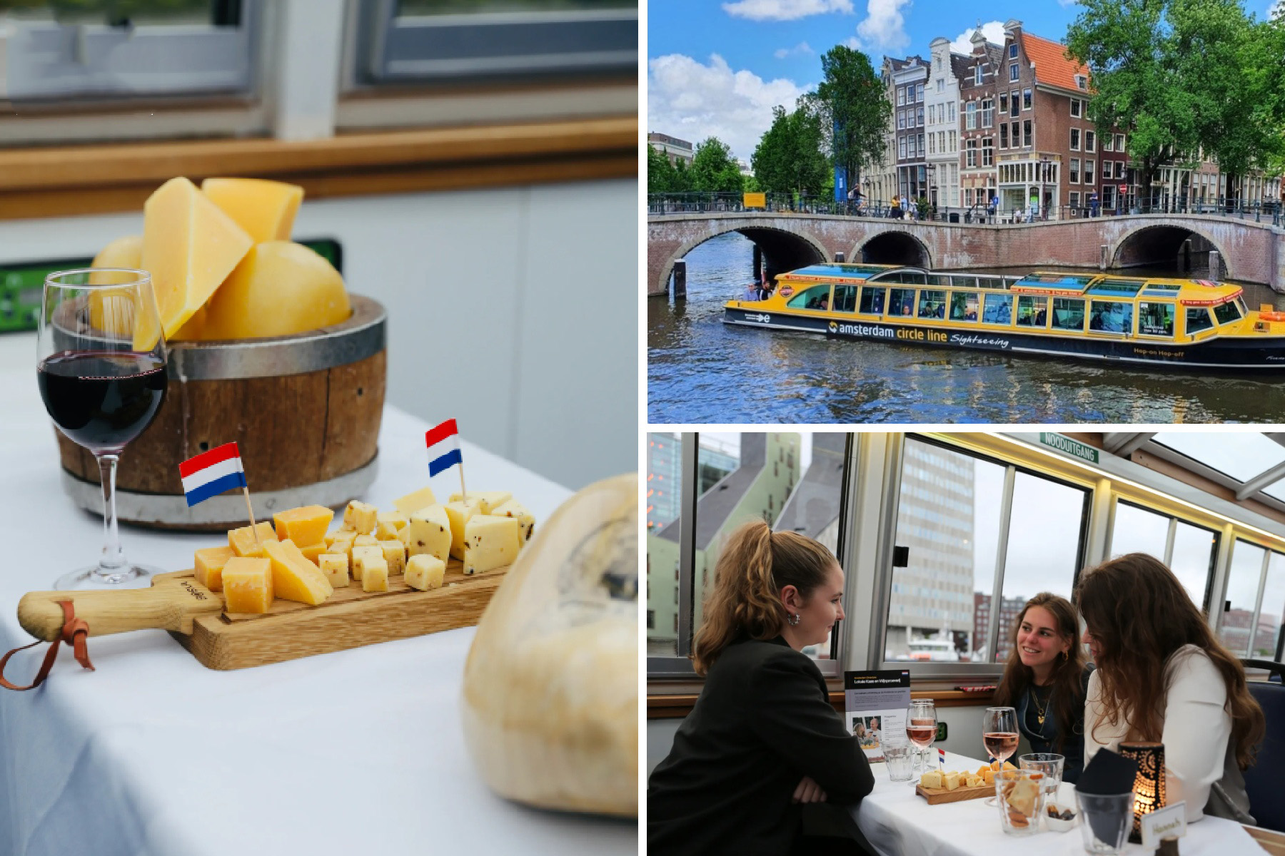 Avondrondvaart Amsterdam Light Festival + kaas- en wijnproeverij