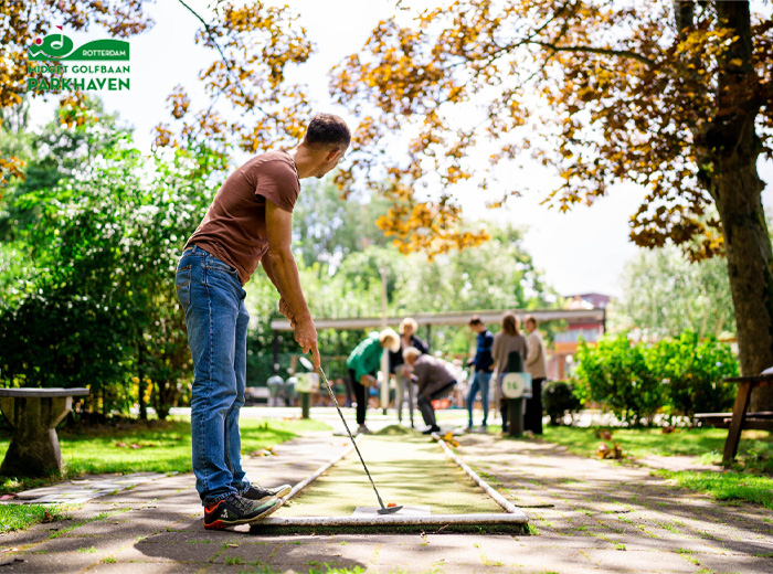 Entreeticket Midgetgolf Parkhaven in Rotterdam